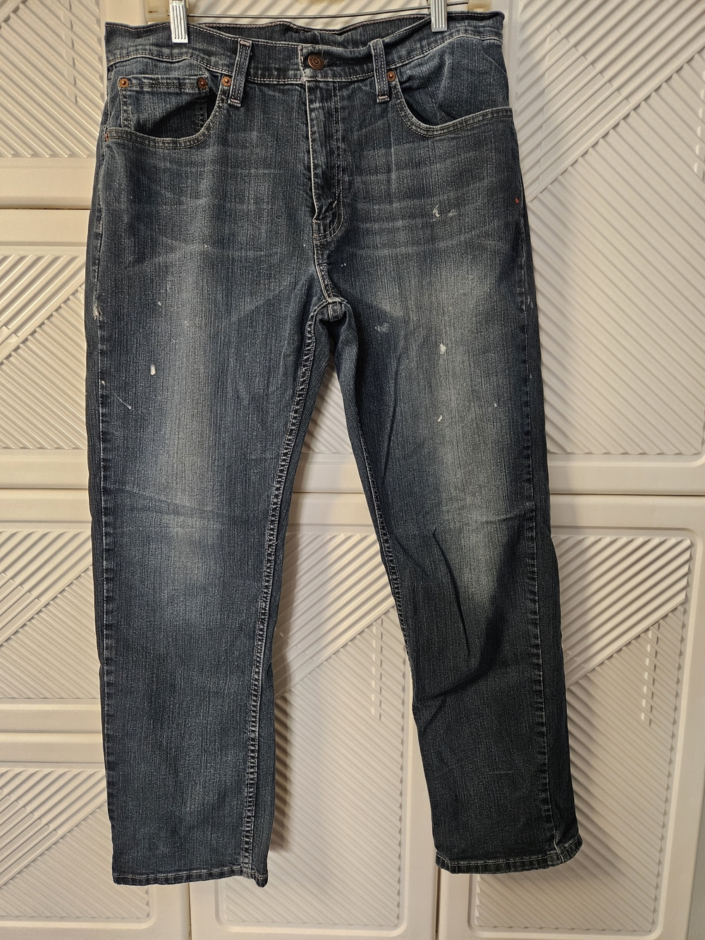 Levi's Strauss Faded Blue Straight Leg Jeans